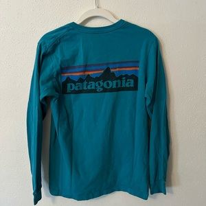 Patagonia Logo Long Sleeve